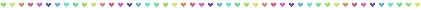 rainbow hearts