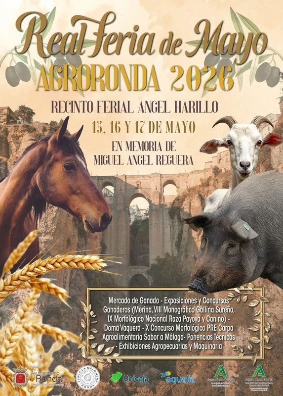 Real Feria de Mayo de Ronda Agroronda 2026