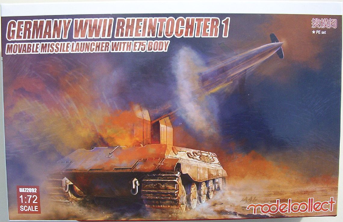 Modelcollect 72 Germany WWII Rheintochter 1 Movable Missile Laun