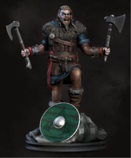Eivor – Assassins Creed Valhalla – 3D Print Model Eivor – Assassins Creed Valhalla – 3D Print Model