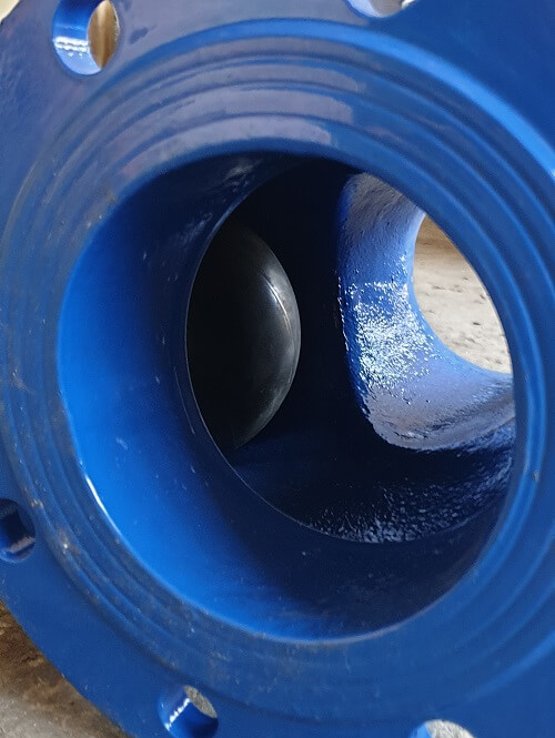 клапан обратный шаровой чугунный