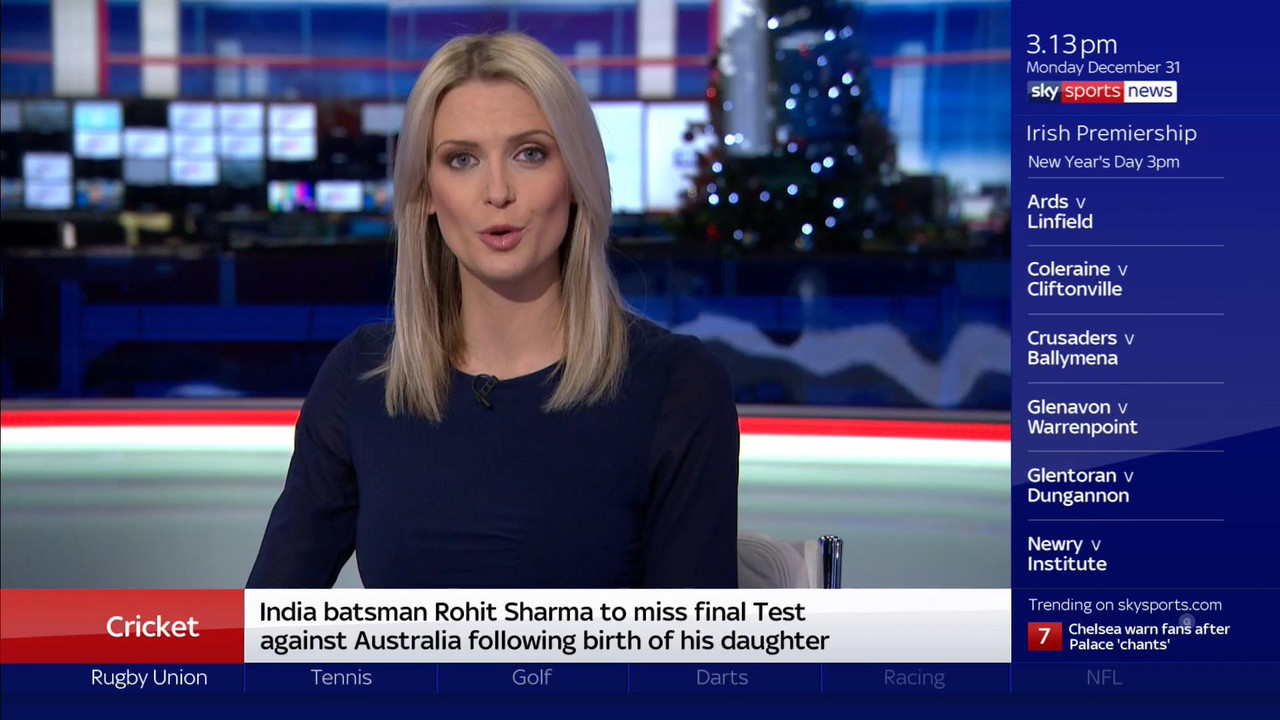 31 December - 15.00.00 - Sky Sports News. All the news from the 