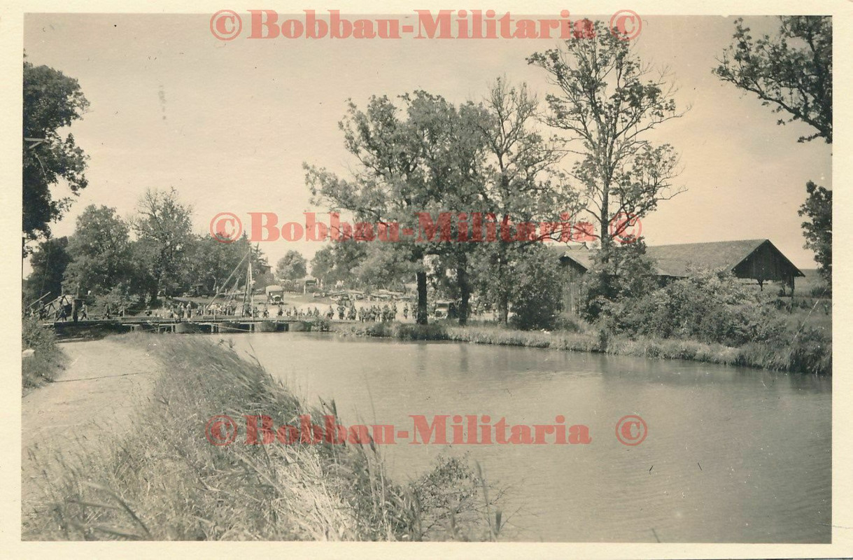 Grenze Frankreich Pionier Brückenstellung über den Rhein Ponton Not Steg