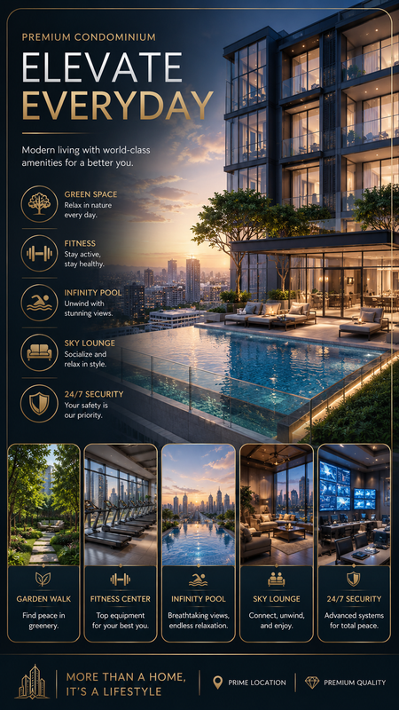 Condo Amenity Infographic Generator