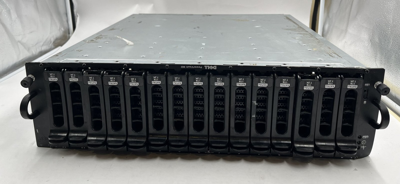 DELL POWERVAULT AMP01 MD1000 15 DRIVE'S INCLUDED 1TB EA 15TB