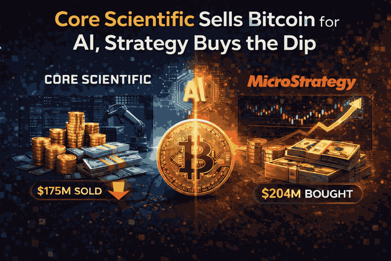 Core Scientific Sells $175M in Bitcoin as AI Pivot Accelerates – While ...