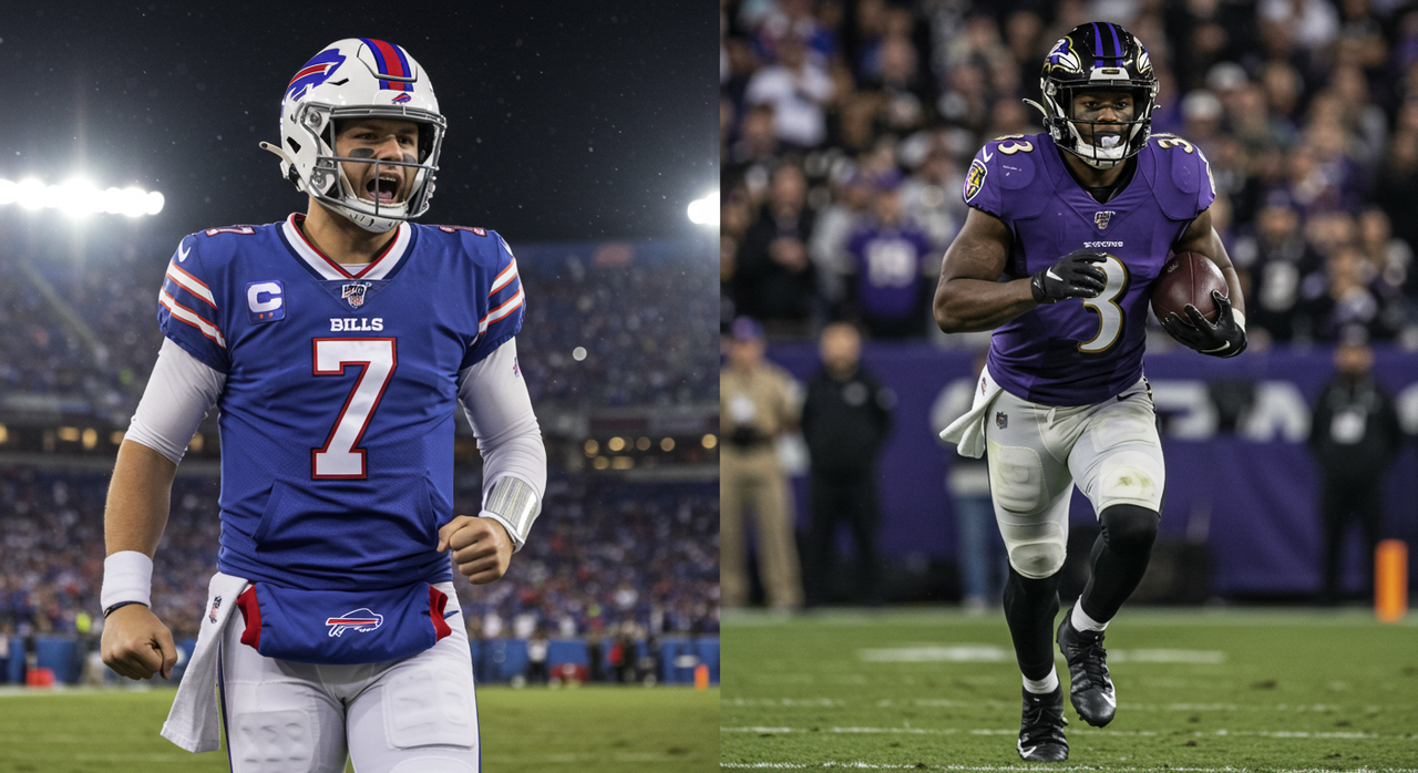 Baltimore Ravens vs Buffalo Bills game player
