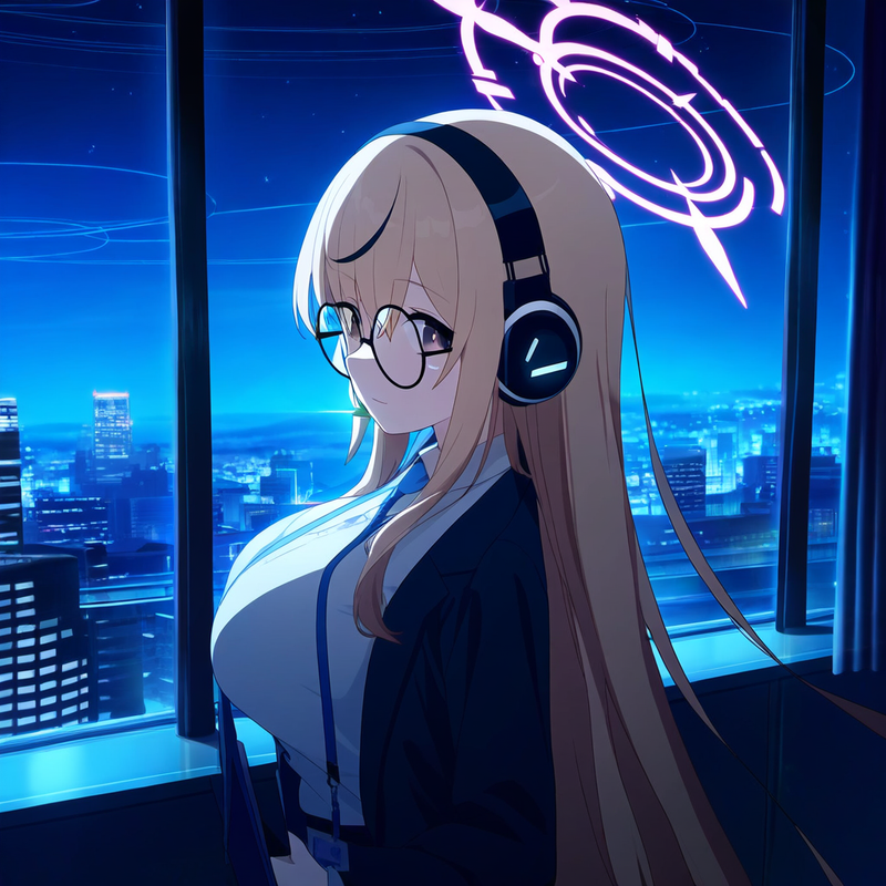 1girl,solo, kotama (blue archive) , blue archive, official art, game cg, anime s s-1747842291