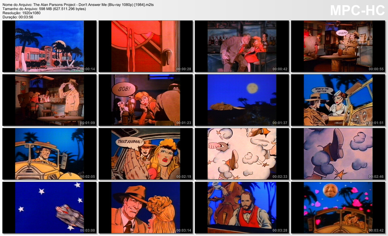 The Alan Parsons Project - Don't Answer Me (Blu-ray 1080p) [1984]