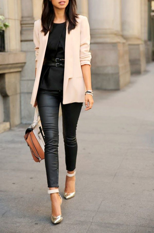 Tailored Blazer and Jeans Combo