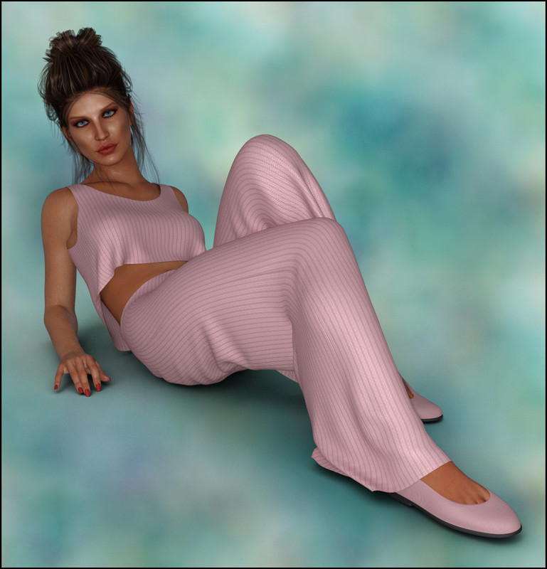 dForce - Lounging Pant Suit for G8F dForce - Lounging Pant Suit for G8F