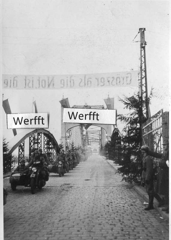Besetzung Memel Land am 23.03.1939 Tilsit Ostpreußen Klaipeda Litauen