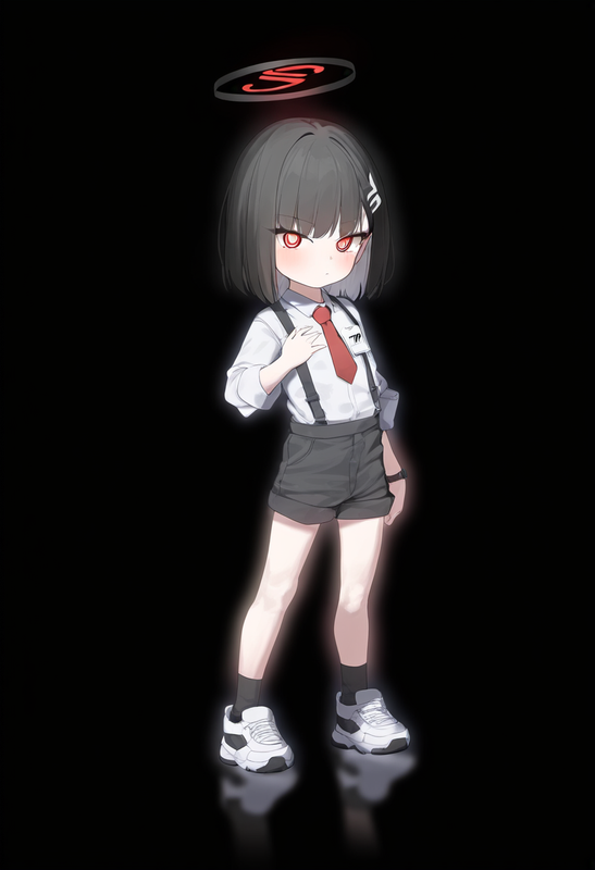 1girl, rio (blue archive), blue archive, aged down, little child, healthyman, lo s-1304527769