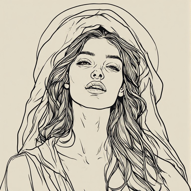 Madonna-l-Line-drawing-natural-(35)