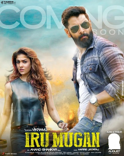 Iru Mugan (2016) UNCUT Dual Audio Hindi ORG 480p HDRip x264 AAC 500MB ESub