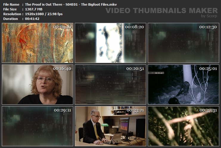 The Proof is Out There - S04E01 - The Bigfoot Files.mkv