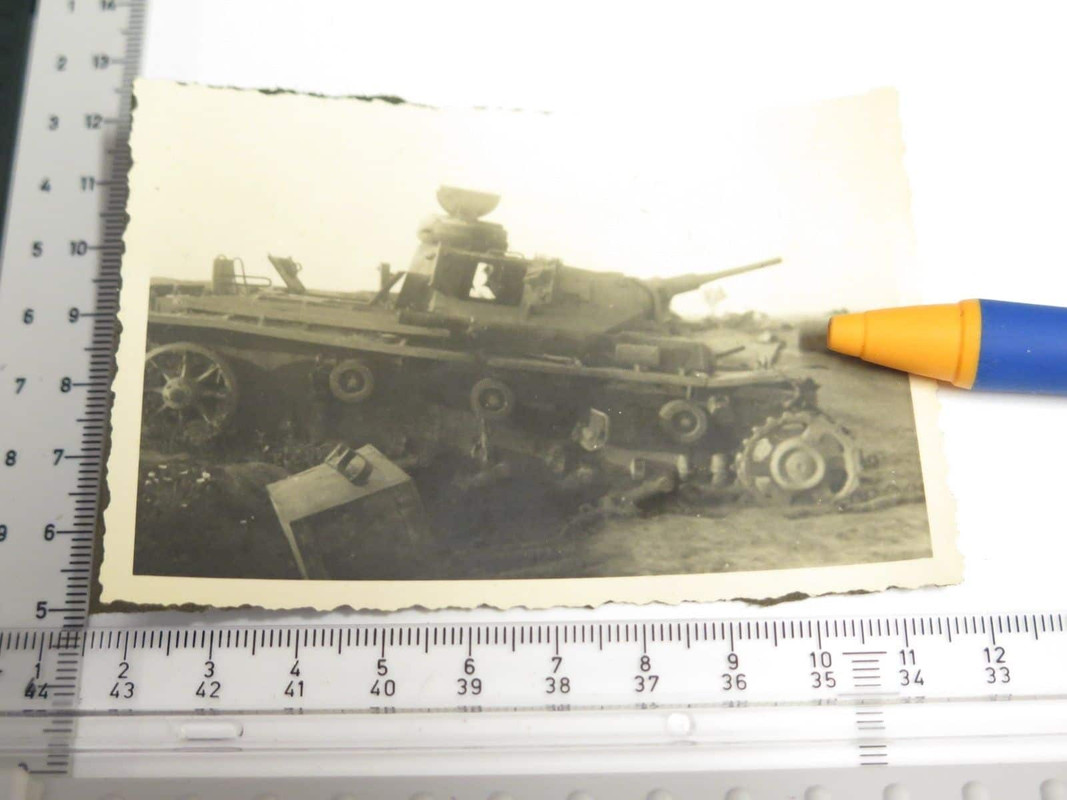 Foto russia shot tank zerstörter panzer 1