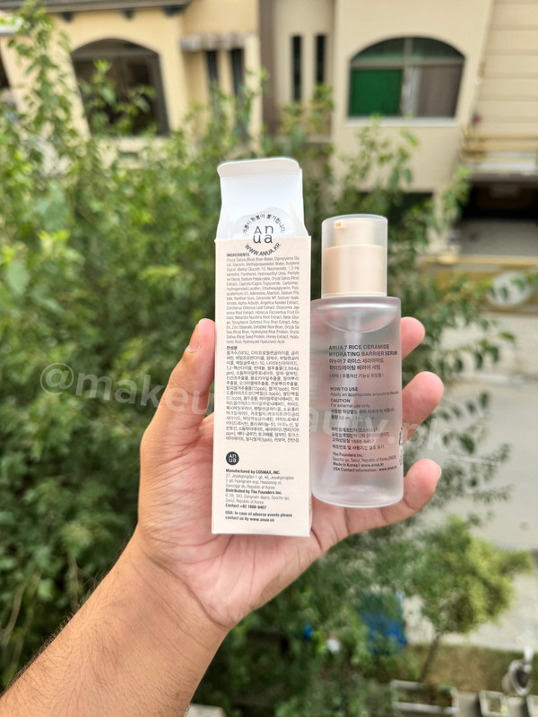 Anua Rice 7 + Ceramide Hydrating Barrier Serum 50 ML. - image 2