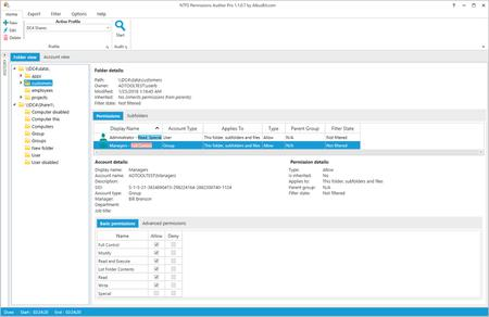 AlbusBit NTFS Permissions Auditor Pro 1.5.8.1
