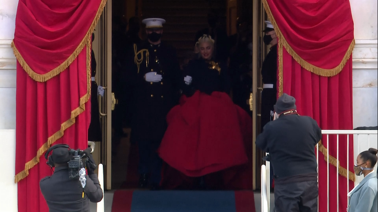 Lady Gaga - The Star-Spangled Banner,Inauguration of Joe Biden,Jan 20, 2021(FEED-1080i-MPA2.0-@rt-v-