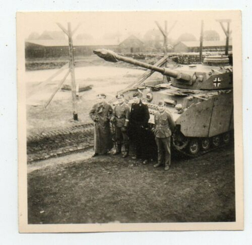 Foto Militär Wehrmacht Soldaten Panzer3
