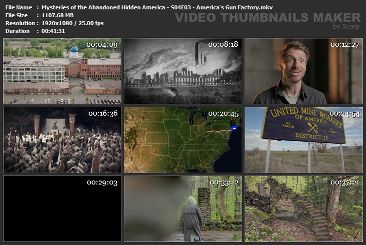 Mysteries of the Abandoned Hidden America - S04E03 - America's Gun Factory.mkv