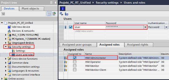 WinCC Unified Runtime on the runtime device WinCC Unified Runtime on the runtime device