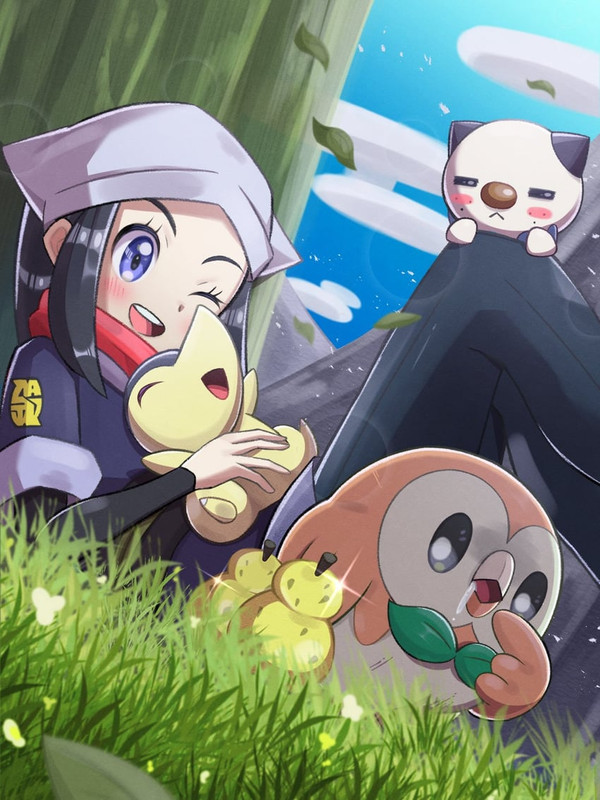 akari-rowlet-oshawott-and-cyndaquil-poke