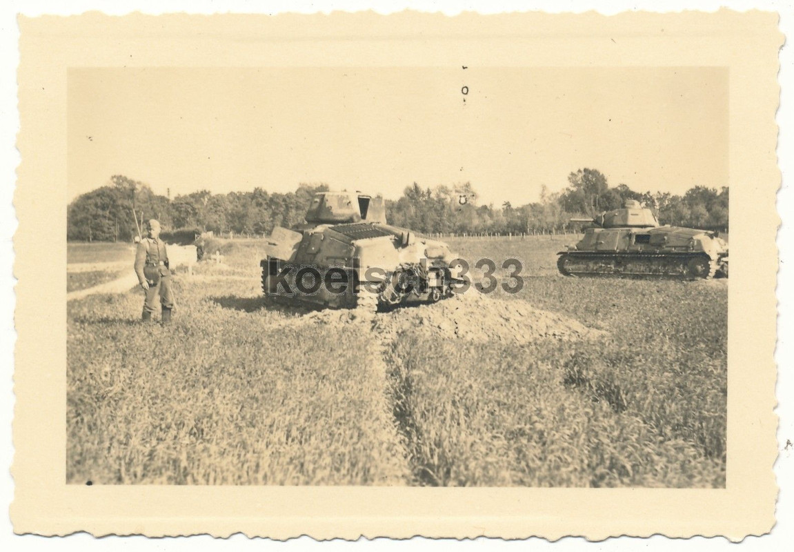 Frankreich Westfeldzug französische SOMUA Tanks 