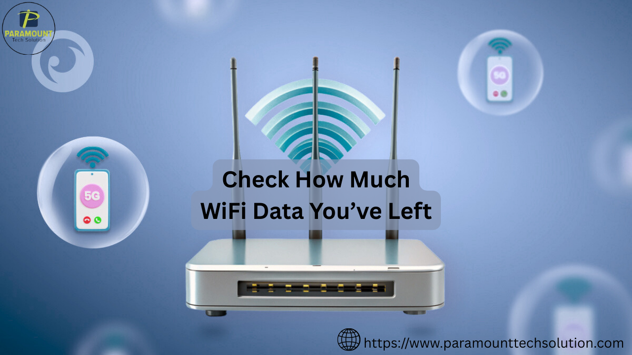 Check How Much Wi-Fi Data You’ve Left