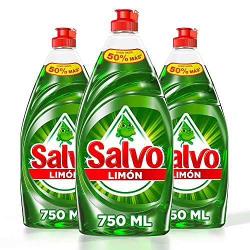 Amazon: Salvo jabón líquido para trastes 3 botellas de 750ml con planea y ahorra... Envío gratis con prime 
