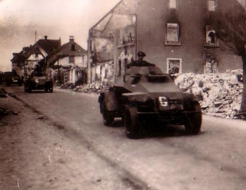 Westfront deut.SPW Aufklärungs Abt. Kennung G Gu