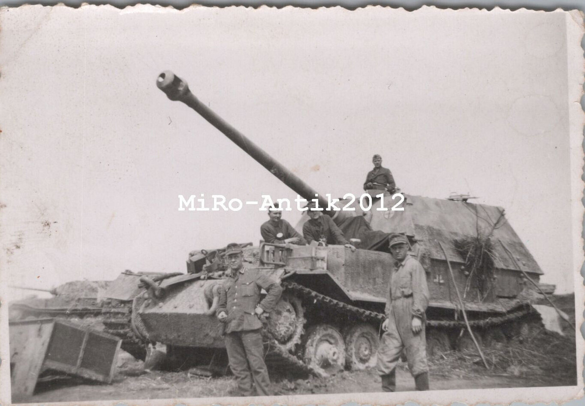 Foto, Wk2, „Elefant“, (Sd.Kfz. 184) Jagdpanzer Ferdinand.