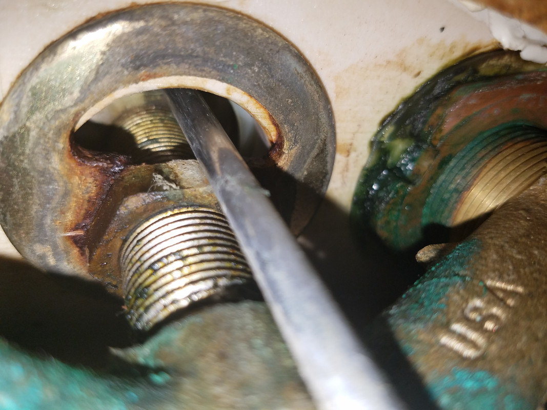 How to remove old faucet