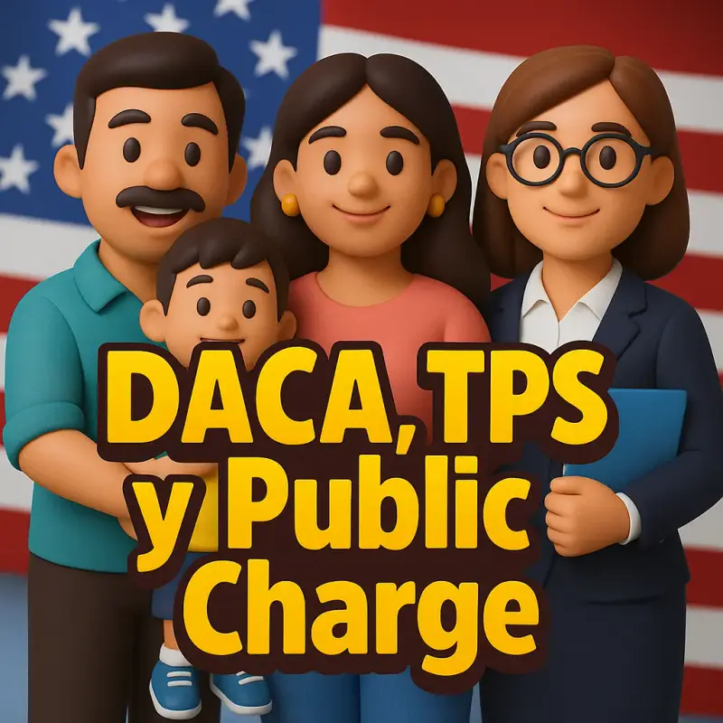 DACA TPS Public Charge para inmigrantes latinos