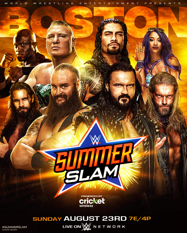 WWE Summerslam (23rd August 2020) English PPV HDRip 500MB Download