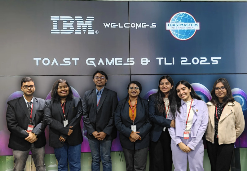 Toastmasters meeting in progress