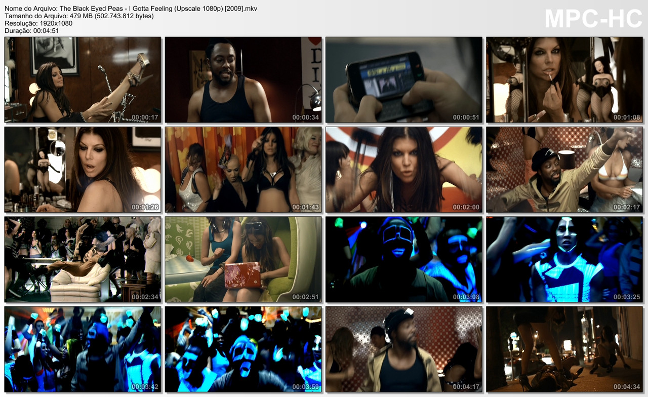 The Black Eyed Peas - I Gotta Feeling (Upscale 1080p Detox) [2009]