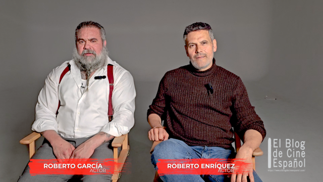 ENTREVISTA A LOS ACTORES ROBERTO GARCÍA Y ROBERTO ENRÍQUEZ EN EL RODAJE DE LA PELÍCULA “AVES DE CORRAL”