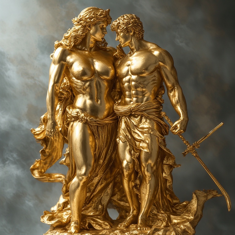 A-Gold-sculpture-monumental-na-32