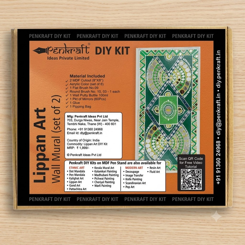 Penkraft Lippan art advanced Wall Mural set of 2 DIY kit