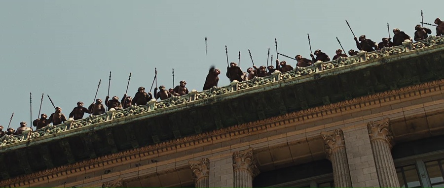 Rise of the Planet of the Apes 2011 WebRip [Hindi + Tamil + Telugu + English] 480p, 720p, 1080p ESub Screenshot