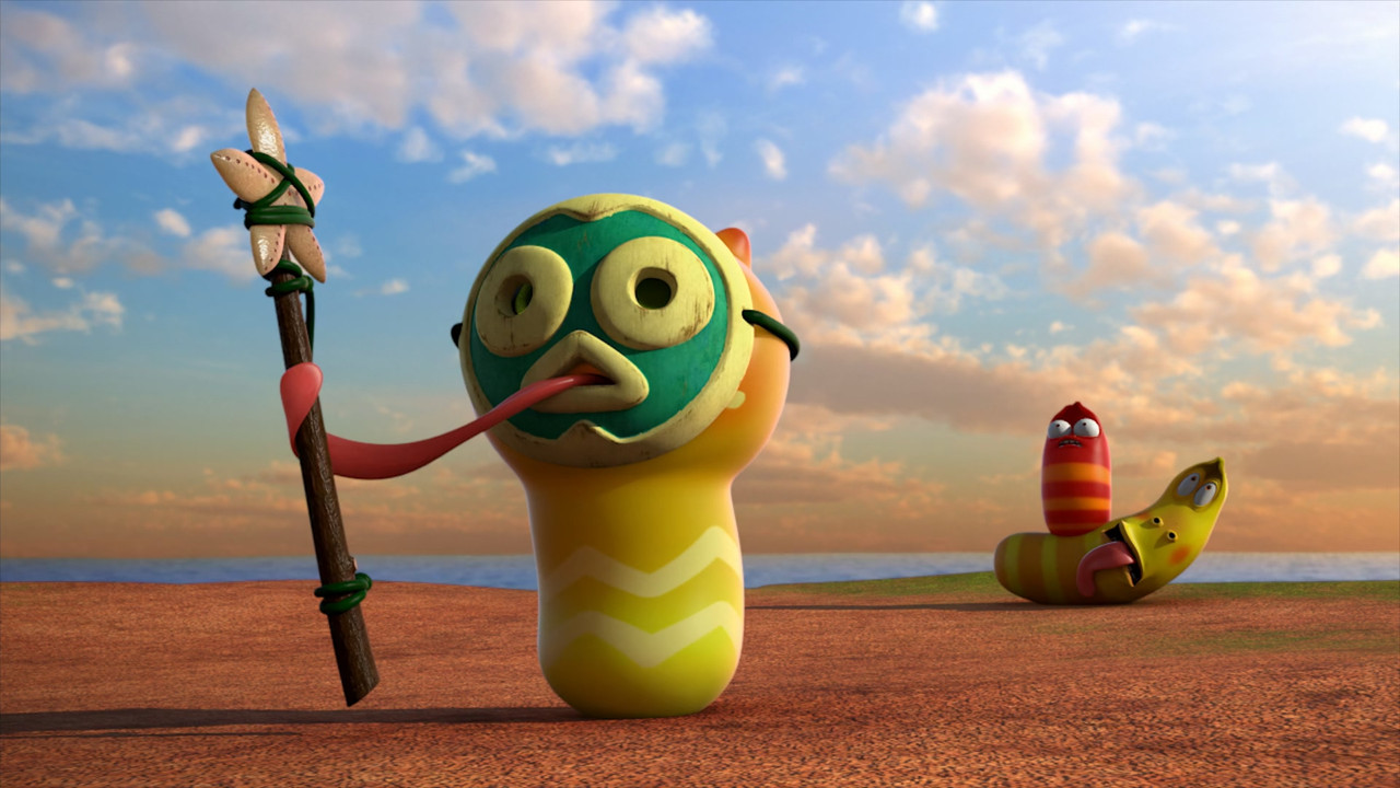 Larva Island (2018) S01E01 Mango (1080p NF Webrip x265 10bit EAC3 2.0 - HxD) [TAoE].mkv_20200619_192