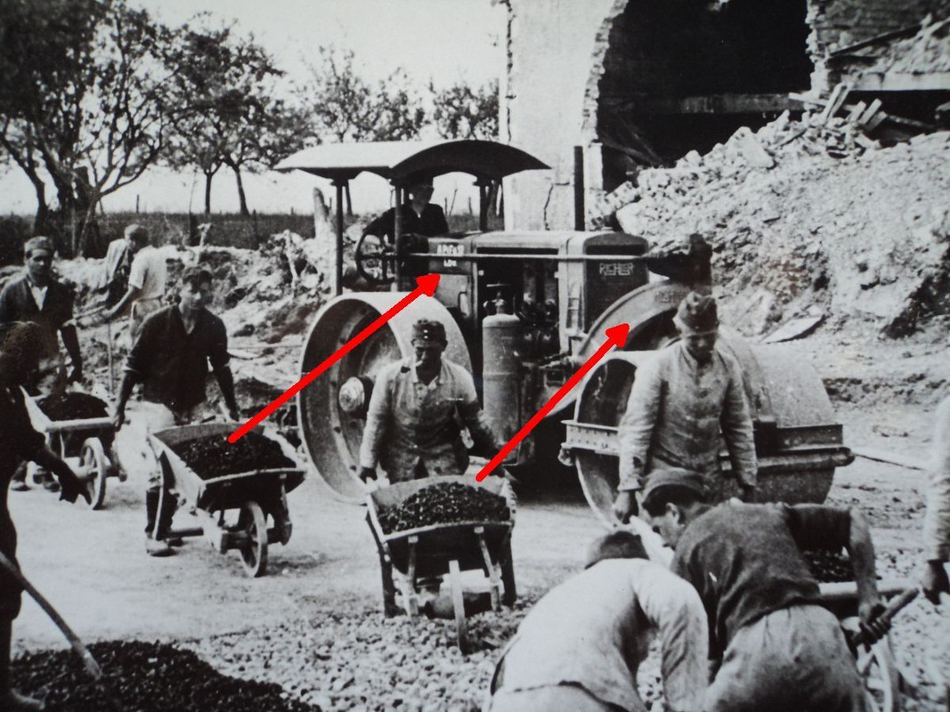 ZERSTÖRUNGEN WERDEN BESEITIGT, Org. Todt mit Bau