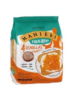 5175 | Tostadas Manieri C Semillas X 200 Grs