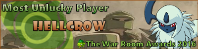TWR Awards 2016 Most Unlucky Player 2