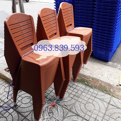 Ghế dựa đại vita, ghế dựa lớn 5 sọc, ghế nhựa lớn quán ăn rẻ / 0963.839.593 Thanh Loan