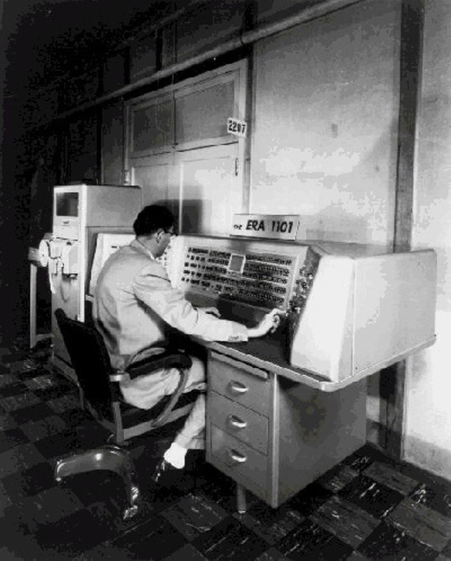 ERA 1101 computer in 1950