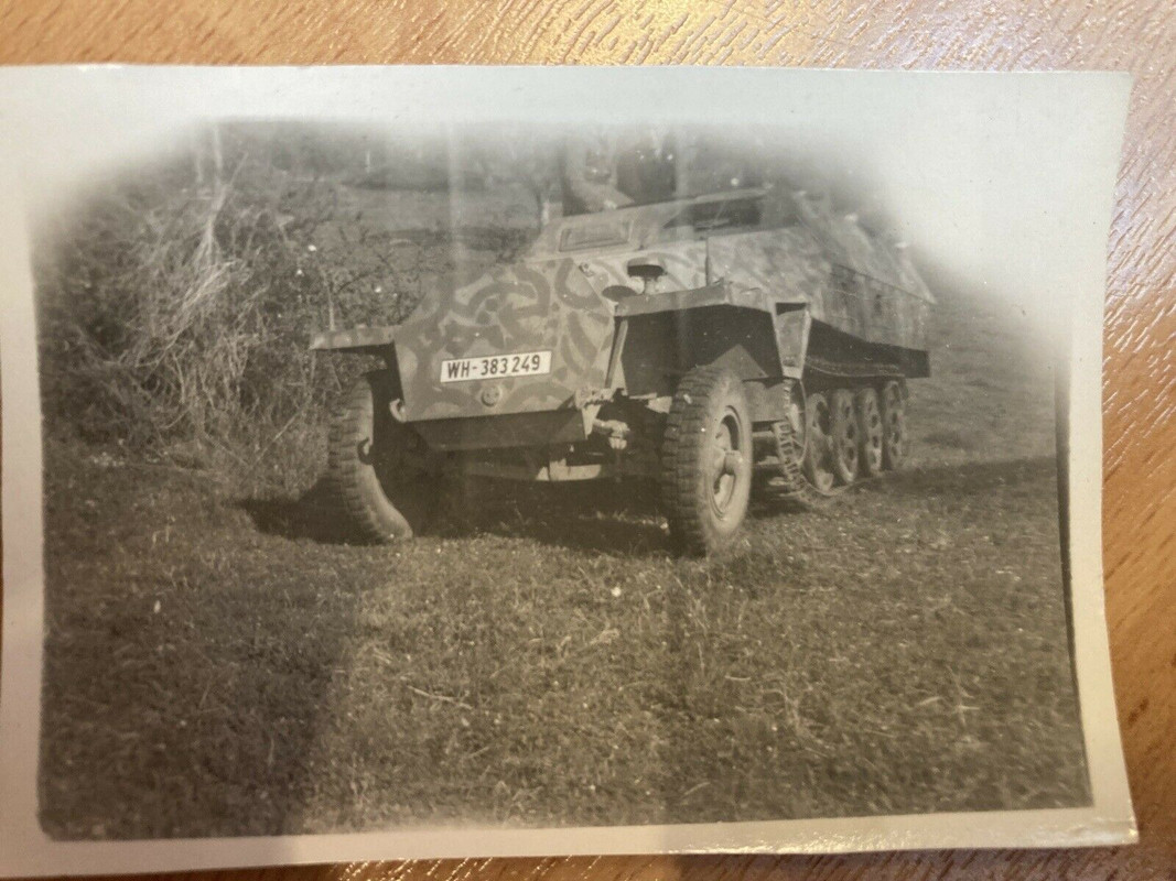 Camo Tarnanstrich 1944 Sdkfz. Panzerspähwagen Schützenpanzer Invasionsfront