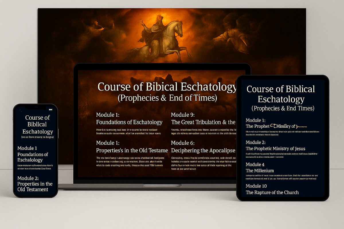 Biblical Eschatology Course Mockup